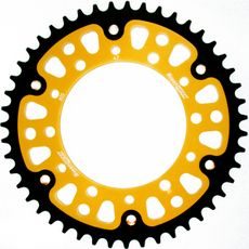 Rear sprocket SUPERSPROX STEALTH RST-855:47-GLD zlata 47T, 520
