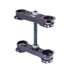 Triple clamp X-TRIG ROCS TECH 40704009 Črn 14mm