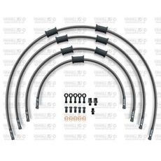 STANDARD Front brake hose kit Venhill POWERHOSEPLUS BMW-10012FB-CB (4 cevi v kompletu) Carbon hoses, black fittings