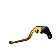 Clutch Lever ACCOSSATO ESH607 fixed CNC-worked aluminium, gold