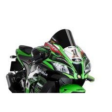Windscreen PUIG RACING 9849N črna