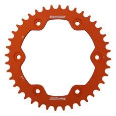 Rear ALU sprocket SUPERSPROX RAL-613:40-ORG oranžna 40T, 525