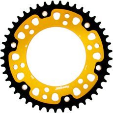 Rear sprocket SUPERSPROX STEALTH RST-855:45-GLD zlata 45T, 520