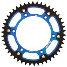 Zadnji verižnik (zobnik) SUPERSPROX STEALTH RST-245:46-BLU moder 46T, 520