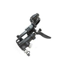 Thumb brake master cylinder ACCOSSATO BP002 piston diam. 10.5 mm with short lever and bracket included