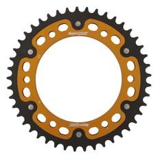 Zadnji verižnik (zobnik) SUPERSPROX STEALTH RST-6:45-GLD zlata 45T, 525