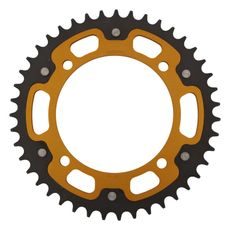 Zadnji verižnik (zobnik) SUPERSPROX STEALTH RST-857:43-GLD zlata 43T, 520