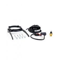Radiator cooling fan and mounting kit SPAL EP-RFS-PLK04/16-TE4T with thermoswitch