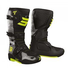 Obutev SHOT RACE 4 A09-24C1-A01-44 camo / neon yellow 44