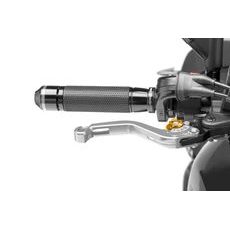 Brake lever without adapter PUIG 180PO kratka (short) silver/gold