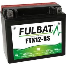 Akumulator brez vzdrževanja FULBAT FTX12-BS (YTX12-BS)