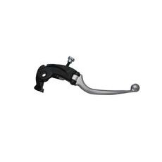 Adjustable folding lever ACCOSSATO LV020 in aluminium for Nissin radial brake master cylinder titanium