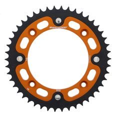 Zadnji verižnik (zobnik) SUPERSPROX STEALTH RST-898:46-ORG oranžna 46T, 428