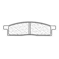 Zavorne obloge CL BRAKES 2424 X1