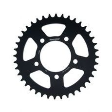 Aluminijasti zadnji verižnik (zobnik) SUPERSPROX RAL-7091:40-BLK črna 40T, 520