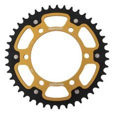 Rear sprocket SUPERSPROX STEALTH RST-486:43-GLD zlata 43T, 520