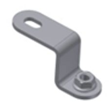 "S" shaped fitting support MIVV 50.SS.183.1