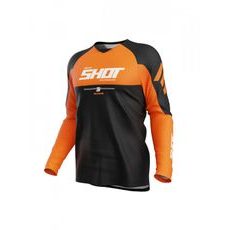 Jersey SHOT DRAW PRIVATE A05-12D-A03-14 oranžna 4XL