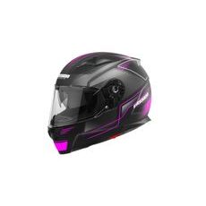 Integralna čelada CASSIDA APEX FUSION black matt/ purple/ white XS