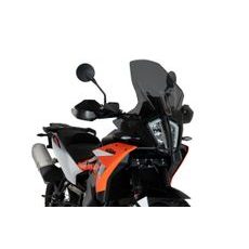 Windscreen PUIG TOURING 21611F dark smoke