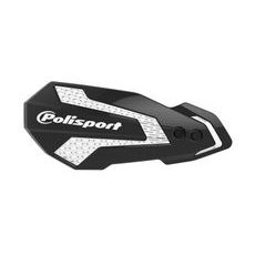 Handguard POLISPORT MX FLOW 8308200056 Black / White