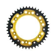 Rear sprocket SUPERSPROX STEALTH RST-990:42-GLD zlata 42T, 520