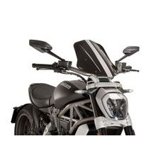 Windshield PUIG NEW. GEN TOURING 8922N črna