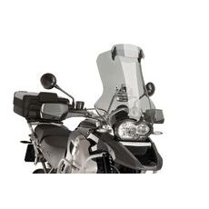 Windscreen PUIG TOURING WITH VISOR 5916H smoke