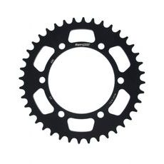 Aluminijasti zadnji verižnik (zobnik) SUPERSPROX RAL-486:40-BLK črna 40T, 520