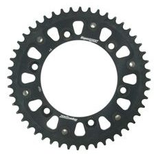 Rear sprocket SUPERSPROX STEALTH RST-1307:48-BLK črna 48T, 525