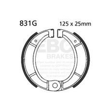 Brake shoe set EBC 831G grooved