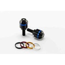 Bar ends PUIG SHORT WITH RING 8019N colour rings included