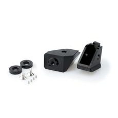 Adapterji za stopalke (Footpeg adapters) PUIG 20321N adjustable črna