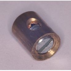 Solderless barrel nipple Venhill BNS575 5x7,2mm