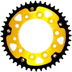 Rear sprocket SUPERSPROX STEALTH RST-1304:44-GLD zlata 44T, 525