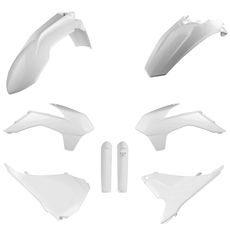 Set plastik POLISPORT 91466 White KTM