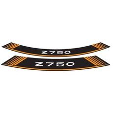 Rim strip PUIG Z750 5545T oranžna set of 8 rim strips