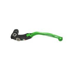 Folding lever ACCOSSATO LV017 in aluminium for ACCOSSATO full clutch zelena