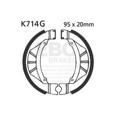 Brake shoe set EBC K714G grooved