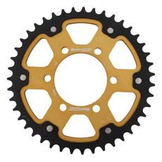 Zadnji verižnik (zobnik) SUPERSPROX STEALTH RST-7096:43-GLD zlata 43T, 530