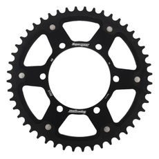 Zadnji verižnik (zobnik) SUPERSPROX STEALTH RST-2012:48-BLK črna 48T, 525