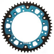 Zadnji verižnik (zobnik) SUPERSPROX STEALTH RST-853:49-BLU moder 49T, 520