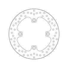 Zavorni disk BREMBO 68B407A1 fix