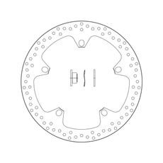 Zavorni disk BREMBO 168B407D7 fix