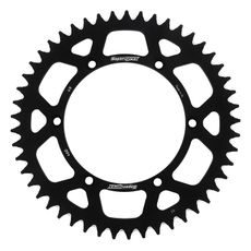 Rear ALU sprocket SUPERSPROX RAL-460:49-BLK črna 49T, 520