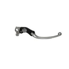 Adjustable folding lever ACCOSSATO LV011 in aluminium for original brake master cylinders srebrna