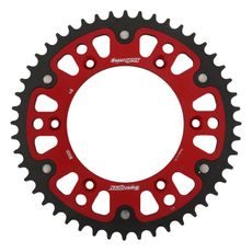 Rear sprocket SUPERSPROX STEALTH RST-8000:48-RED rdeč 48T, 520