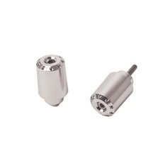 Bar ends PUIG LONG 9008P srebrna