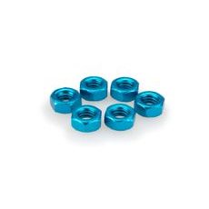 Nuts PUIG ANODIZED 0764A moder M6 (6pcs)