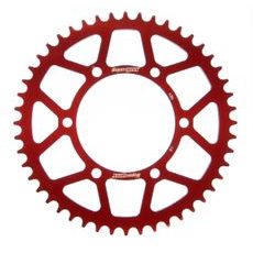 Rear ALU sprocket SUPERSPROX RAL-486:48-RED rdeč 48T, 520